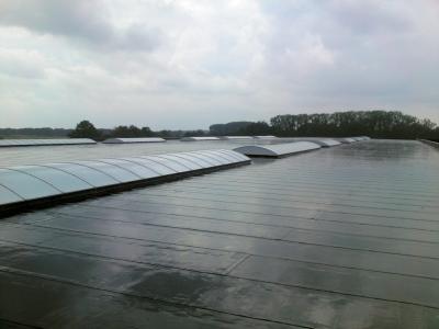 Nieuwbouw platte dak