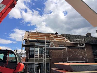 Renovatie dak van woonhuis